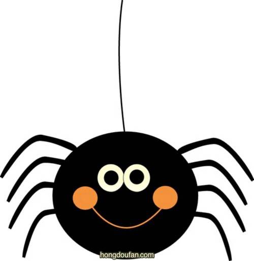 小蜘蛛的简笔画（蜘蛛的简笔画一年级）(5)