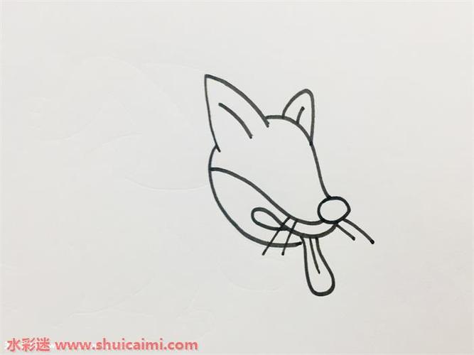 黄鼠狼的简笔画超级简单（简笔画黄鼠狼怎么画）(8)