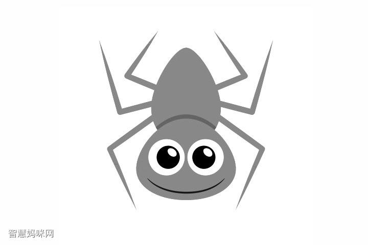 小蜘蛛的简笔画（蜘蛛的简笔画一年级）(9)