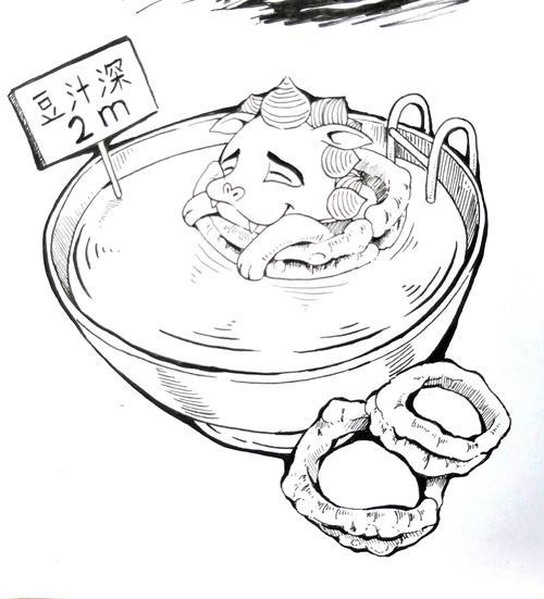 民间美食简笔画100张（好吃的美食图片简笔画）(2)