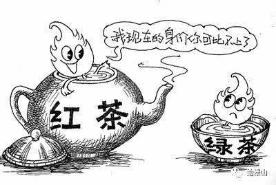 红茶简笔画简笔画（茶水的简笔画大全）(4)