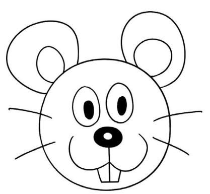 俄罗斯老鼠简笔画图片（正方形老鼠简笔画）(7)