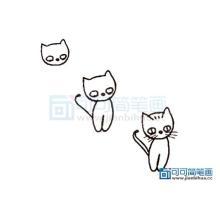 网络简笔画猫猫头像（画的猫猫头像）(5)