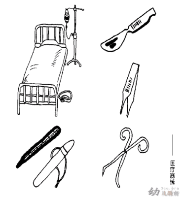 医用物品简笔画（医疗用品简笔画图片大全）(6)