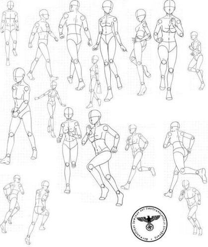人的身体简笔画（如何画穿衣服的女人身体简笔画）(8)