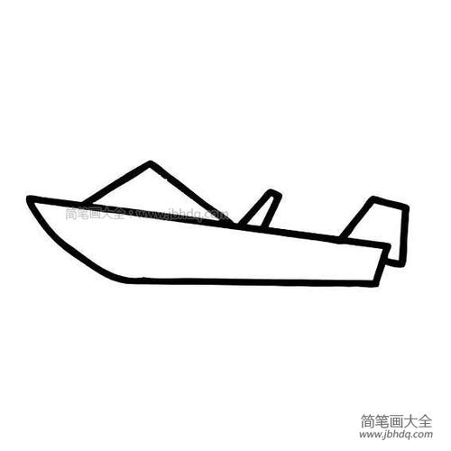 清洁快艇简笔画（保洁车简笔画）(1)