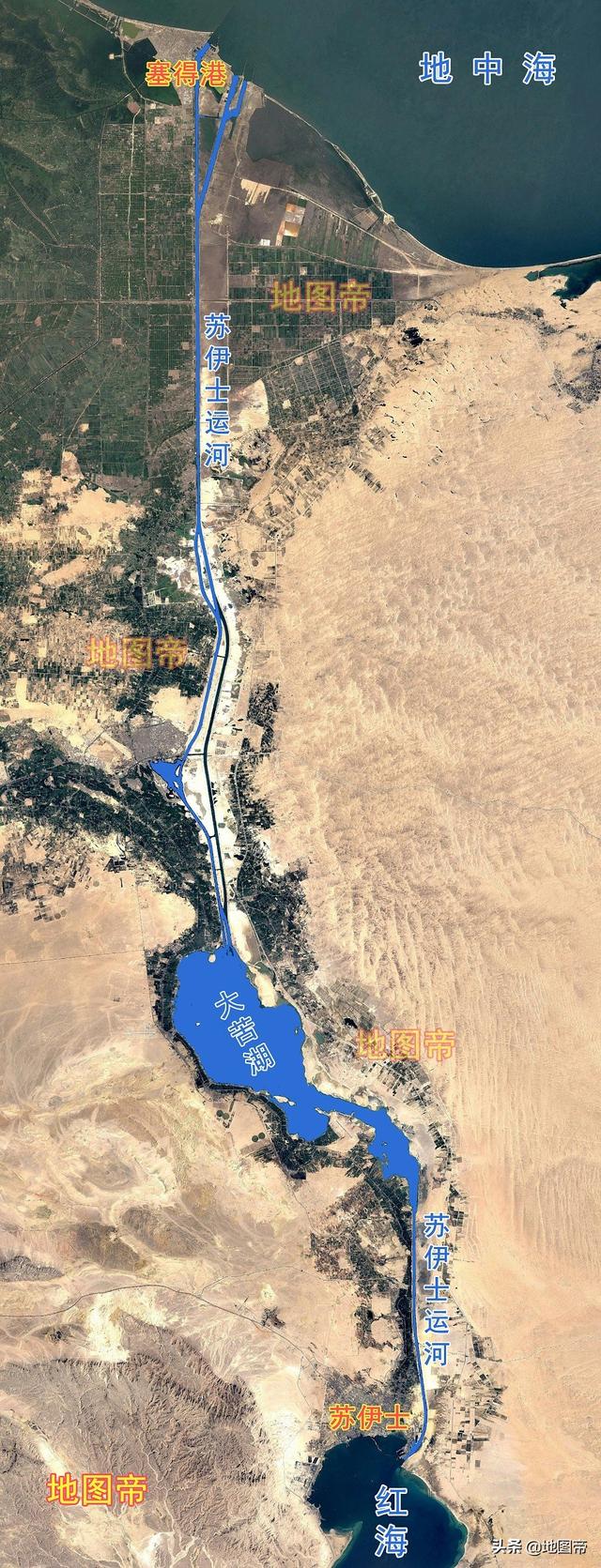 苏伊士运河长163公里(3)