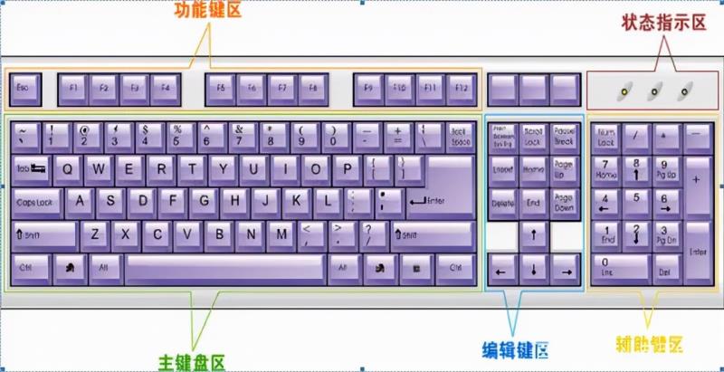 键盘指法教程（初学者电脑打字基础知识）