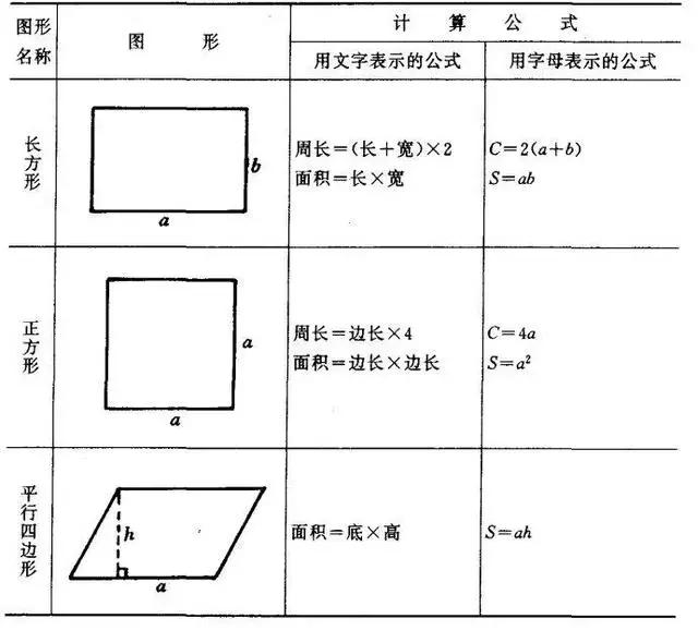 长方体的体积公式（图文版小学数学图形的周长）(1)