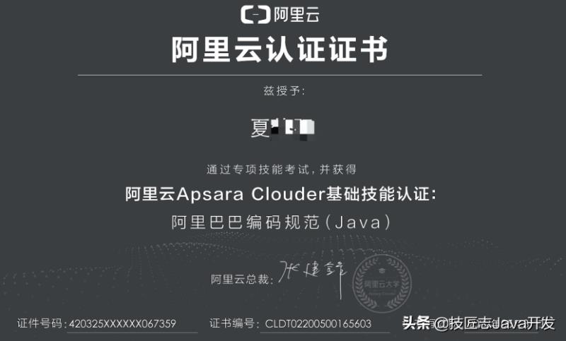 阿里java开发规范认证（阿里开发规范文档）