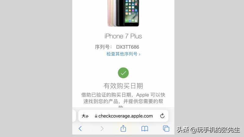 苹果手机正品查询方法（苹果官网保修状态查询）(4)