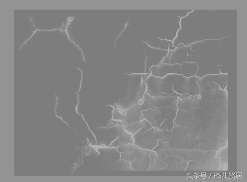 裂痕笔刷素材（ps在图片上加裂纹的方法）(5)