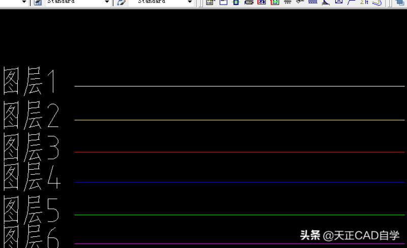 cad关闭所有图层命令快捷键（cad快速选择同一颜色）