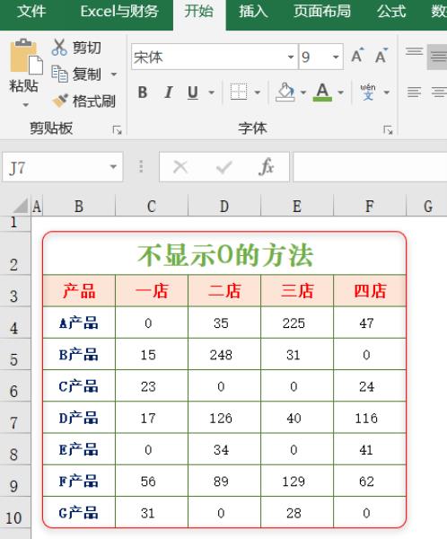 excel表格中0不显示怎么办（excel日期输入0不显示原因）