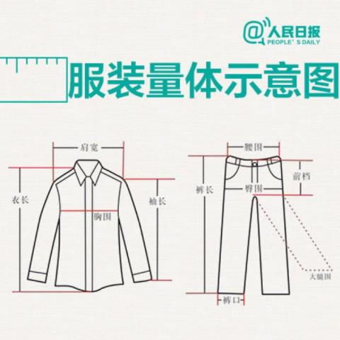 衣服码数对照表（史上最全的服装尺码对照表）