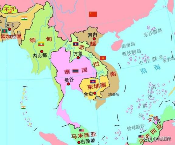 湄公河在哪里（湄公河流经哪六个国家）(4)