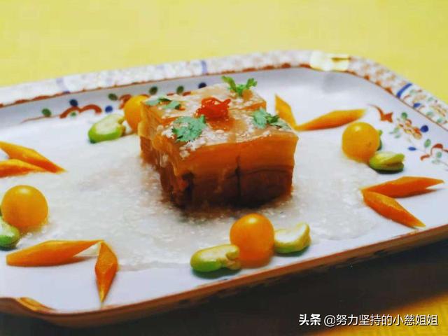 舌尖上的美食之浙江蟹酿橙和蜜汁火方，喜欢吃硬菜的看过来，过瘾(6)