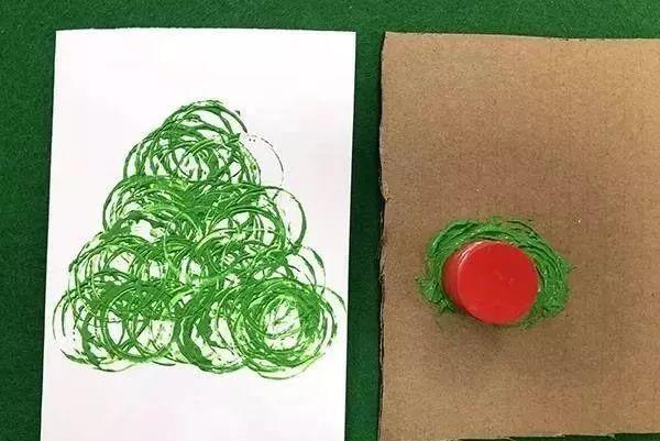 15款创意手工圣诞树，材料简单，造型多样，带着宝宝们学起(26)