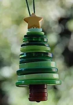 15款创意手工圣诞树，材料简单，造型多样，带着宝宝们学起(54)