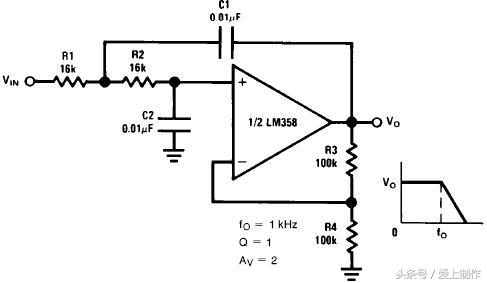 lm358简单应用电路图（LM358典型应用电路原理图）(1)