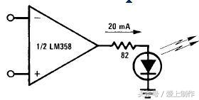 lm358简单应用电路图（LM358典型应用电路原理图）
