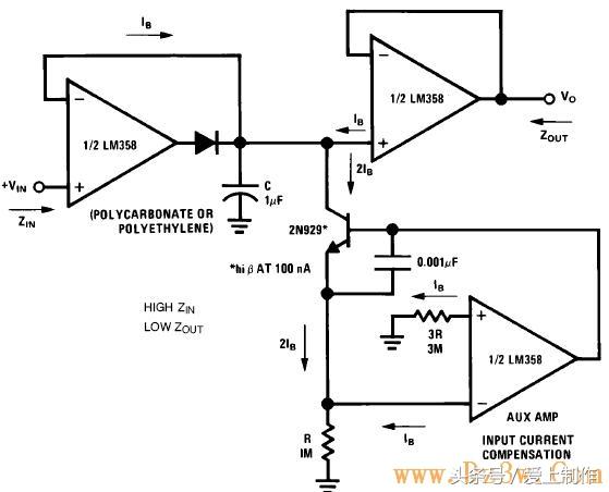 lm358简单应用电路图（LM358典型应用电路原理图）(10)