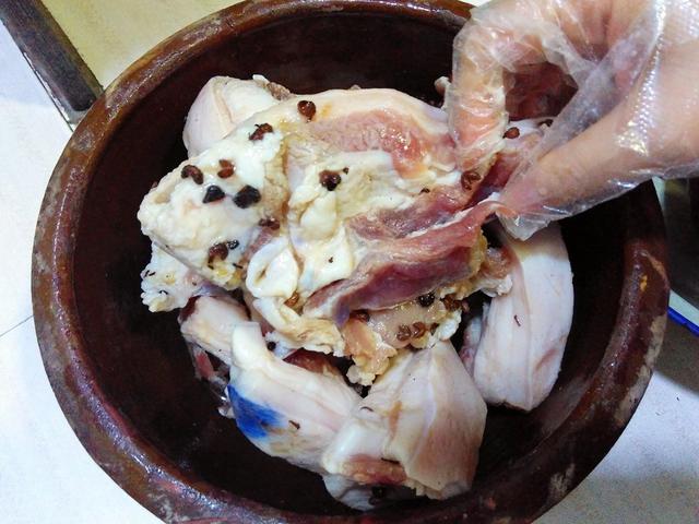 燕麦鸡胸肉制作方法（动动小手做运动啦--咸肉）(21)