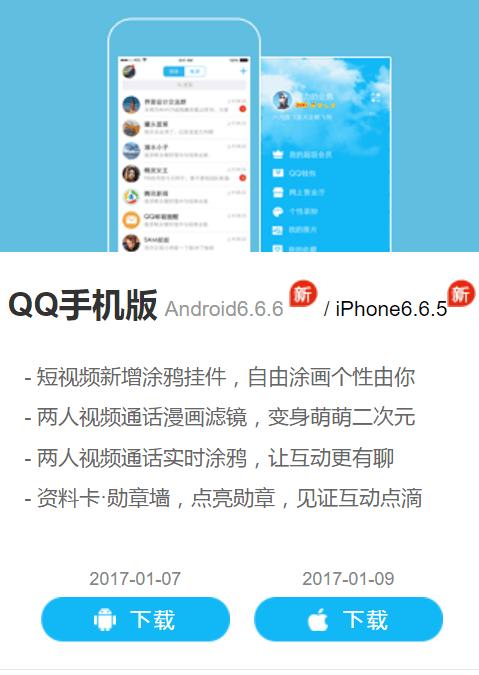 qq为什么苹果和安卓版本不一样（手机QQ双版本更新）(1)