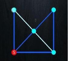 如何一笔画出三个交叉圆形数学题（判断一个图形能否一笔画成最简单的方法）