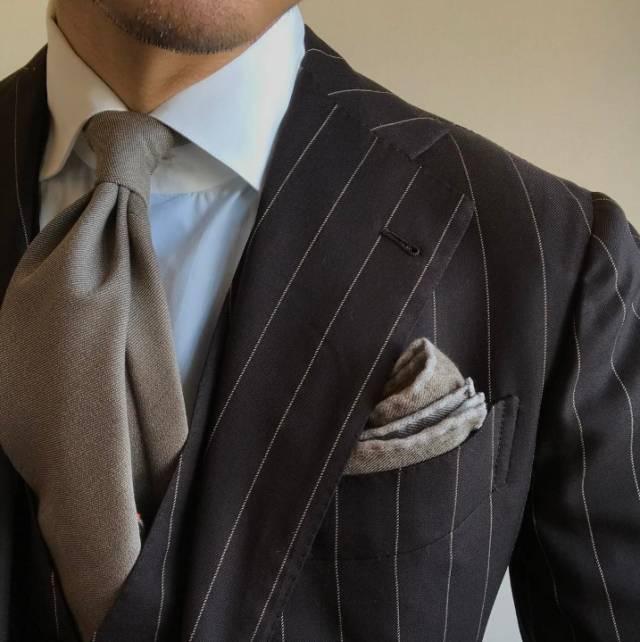 适合条纹领带的系法（绅士不仅是打领带）(7)