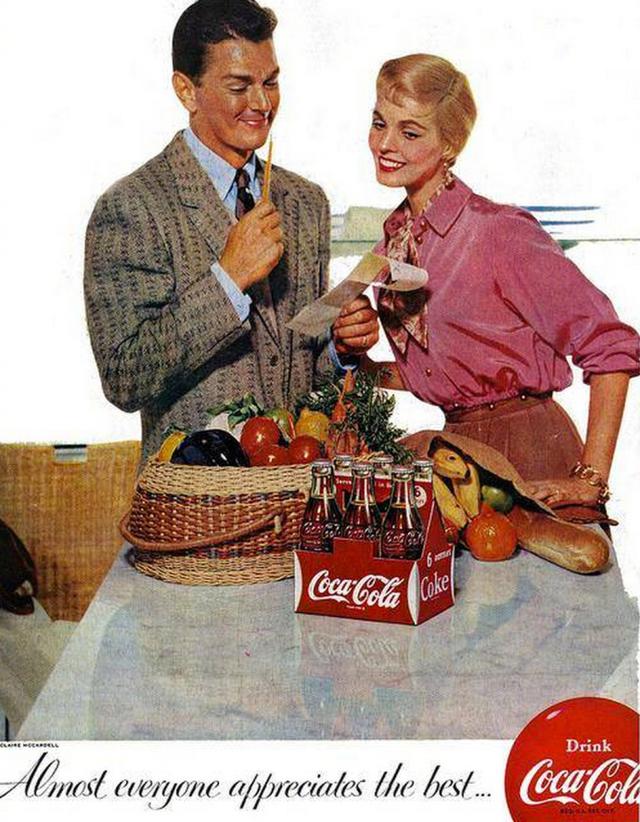 绝对经典的可口可乐广告（一起来看60年代幸福甜蜜的可口可乐的广告）(3)