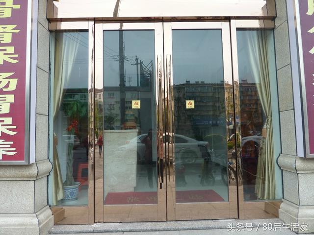 室外地弹簧玻璃门（门窗玻璃窗地弹簧玻璃门）(4)