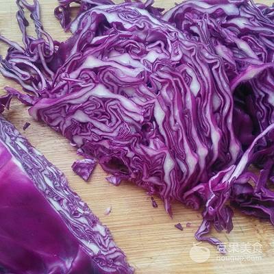 紫甘蓝蔬菜沙拉酱配方（凉拌紫甘蓝丘比沙拉汁）(3)