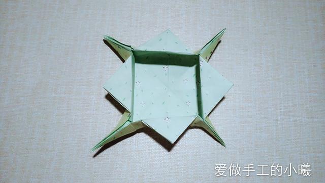 折纸收纳盒我学了一个小时才会折（听说最实用的收纳盒折纸都在这里）(23)