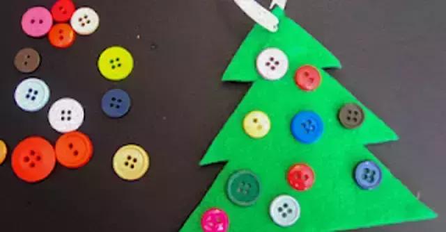 幼儿手工圣诞树作品简单又好看（幼儿园圣诞树手工集合）(5)