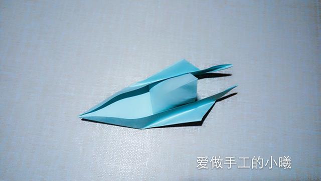 摩托艇折纸怎样折（简单摩托艇折纸）(2)