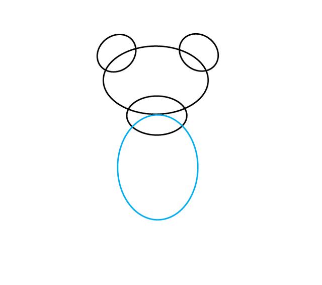 粉色泰迪熊简笔画简单又漂亮（孩子们的卡通泰迪熊玩具）(4)