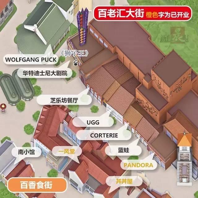 上海迪士尼旅游导图（独家绘制上海迪士尼乐园游览指导图）(9)