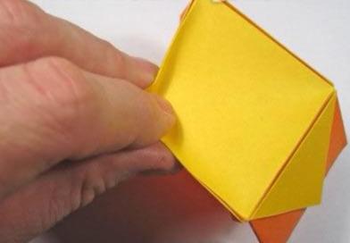 如何制作小盒子（一分钟快速折纸盒）(1)
