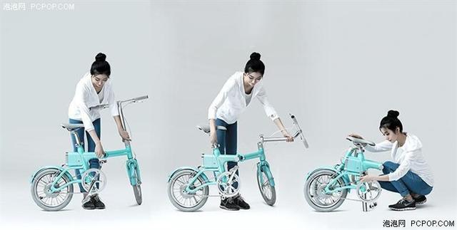 折叠电动自行车的使用方法（超便捷电动车助力自行车折叠方式盘点）(9)