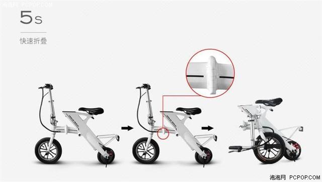 折叠电动自行车的使用方法（超便捷电动车助力自行车折叠方式盘点）(12)