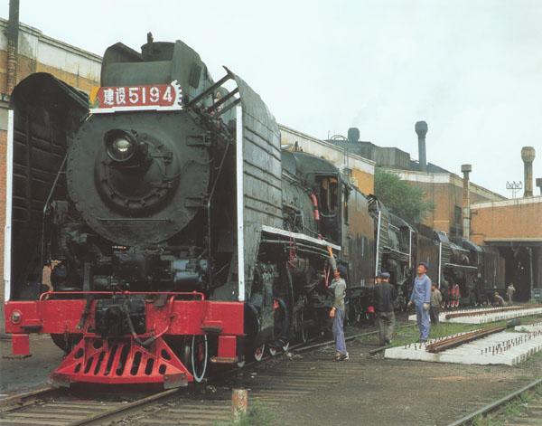 80年代生产蒸汽机车（建国后生产的蒸汽机车）