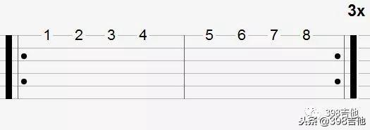 吉他六线谱tab的各种符号图解（吉他六线谱15个特殊符号详解）(19)