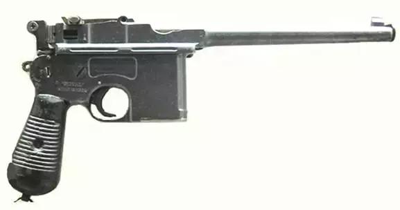 用弹匣装弹的驳壳枪（140毫米和180毫米枪管的驳壳枪）(4)