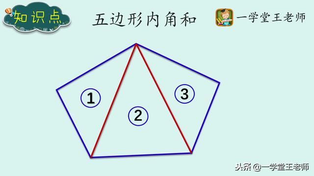 怎么才能算出五边形的内角和（两种解题方法求五边形内角和）(2)