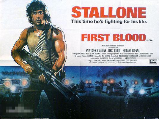 第一滴血史泰龙电影国语版（80年代史泰龙电影第一滴血童年上映时连看两场的影片）(2)