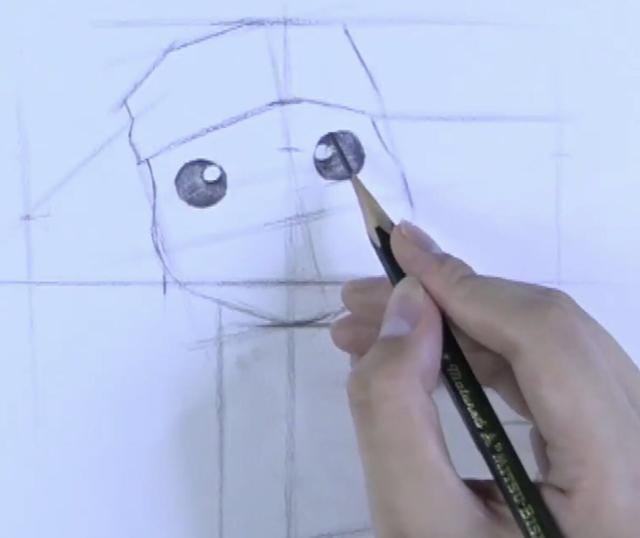 关于皮卡丘最简单的素描画（看看这个手绘的教程）(5)