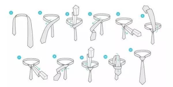 男士西装领带怎么戴（男士领带系法科普）(7)