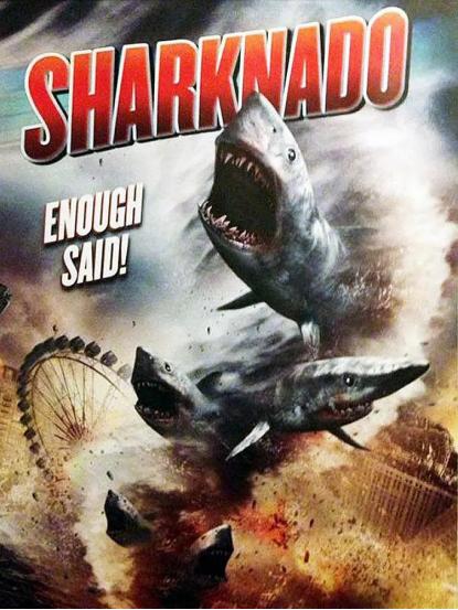 大白鲨电影最经典是哪一部（山寨电影系列鲨卷风）(1)