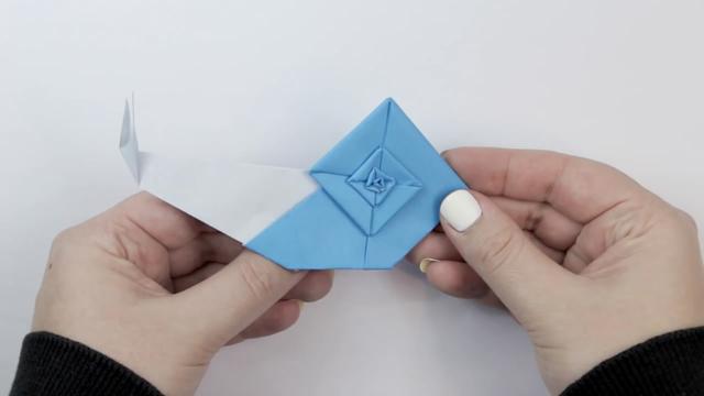 折纸蜗牛最简单的方法（教你如何折纸可爱的蜗牛）(1)